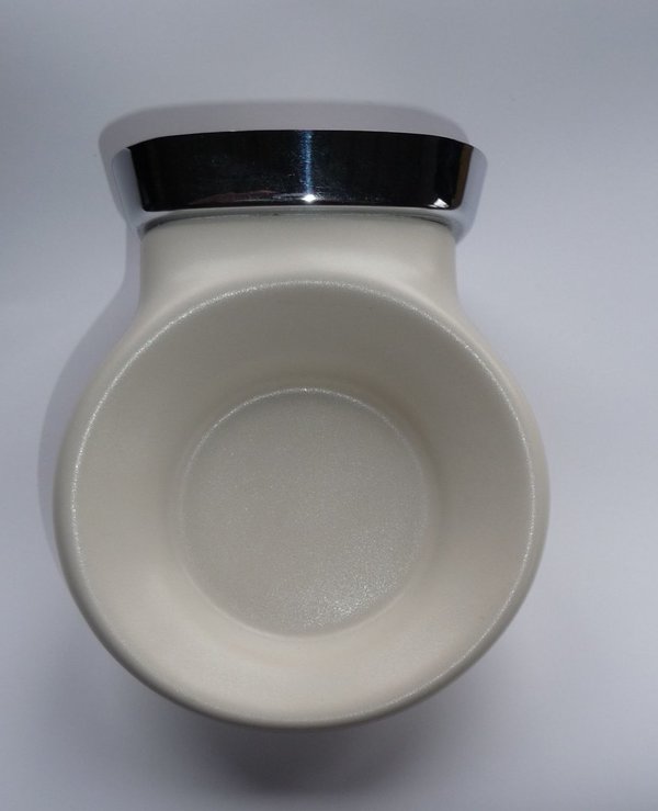jasmin (creme matt) Keramik Seifenschale von Keuco Carvelle Seifenablage oder Zahnbecher-Halter