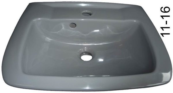 Handwaschbecken von Ideal Standard 50 cm in der Altfarbe pearl (dunkelgrau)