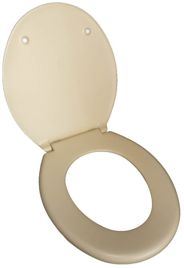 vanille WC-Sitz mit Deckel PRINCESS handelsübliche Form B-Ware