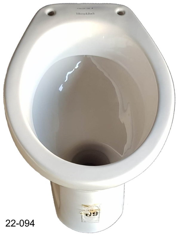 pergamon (hell beige) Stand-WC Flachspüler Villeroy & Boch OMNIA 7619-01 Innensenkrecht