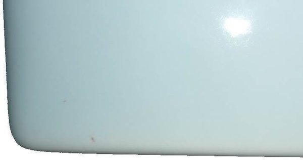 azur blau Keramag Handwaschbecken 46 x 44 cm 137200 B-Ware