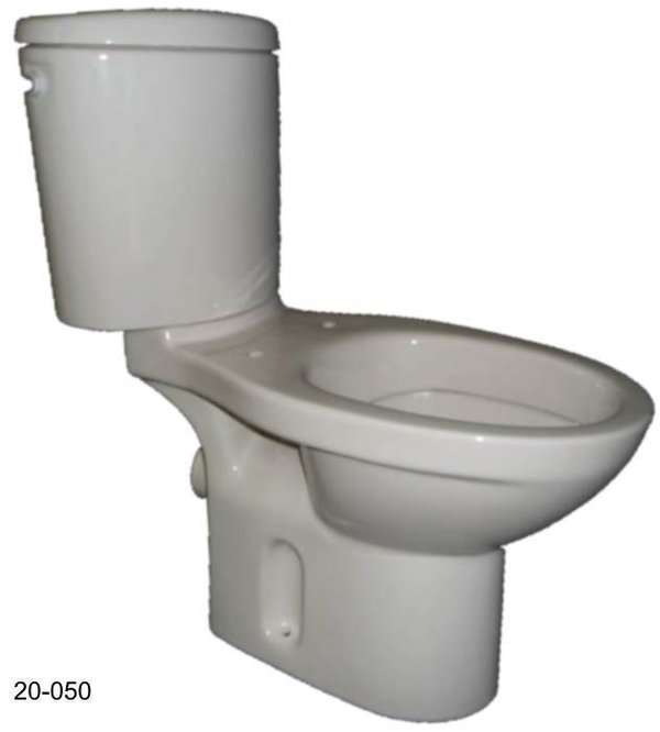 pergamon (helll beige) Stand-WC-Kombination von Kohler B-Ware