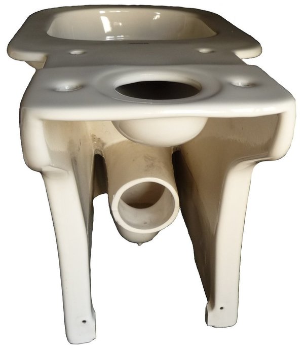 pergamon (helll beige) Stand-WC-Kombination Keramag EUROTREND mit Spülkasten