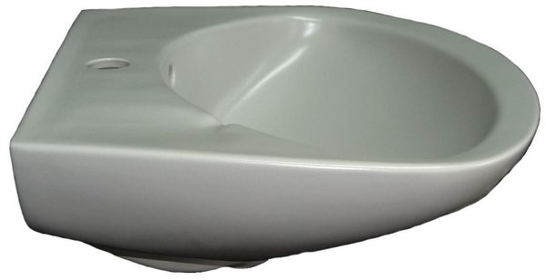 flanell Handwaschbecken 50 x 39,5 cm Warneton (grau matt) B-Ware