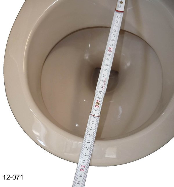 bahamabeige (beige) Wand-Tiefspül-WC WSA kurze Ausführung