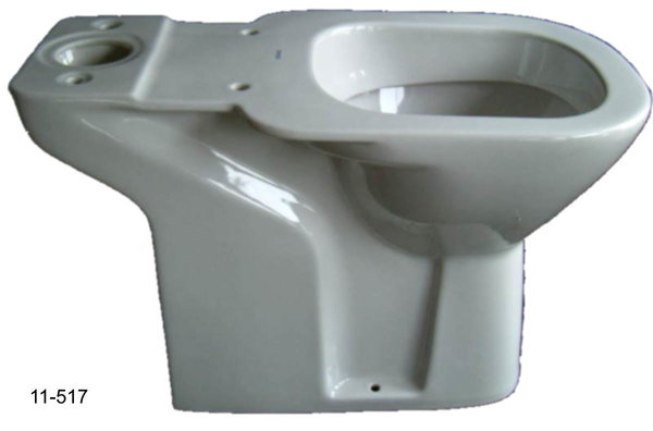 manhattan (grau) Stand-Tiefspül-WC-Kombination Unterteil Keramag EUROTREND