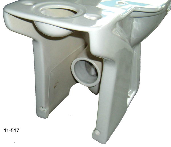 manhattan (grau) Stand-Tiefspül-WC-Kombination Unterteil Keramag EUROTREND