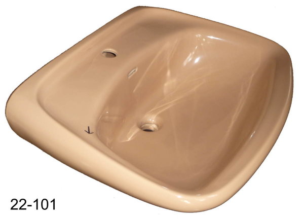 caramel Waschbecken 65 x 51 cm B-Ware