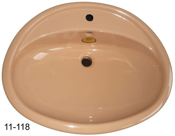caramel Einbauwaschtisch 65 x 52 cm Duravit JAVA 47465