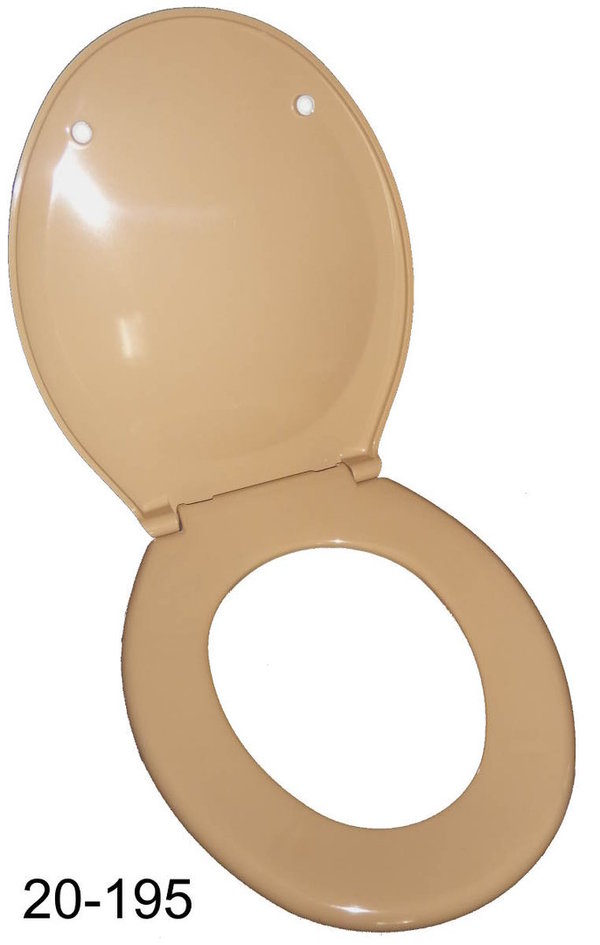 caramel WC-Sitz passend für normale Standard WCs