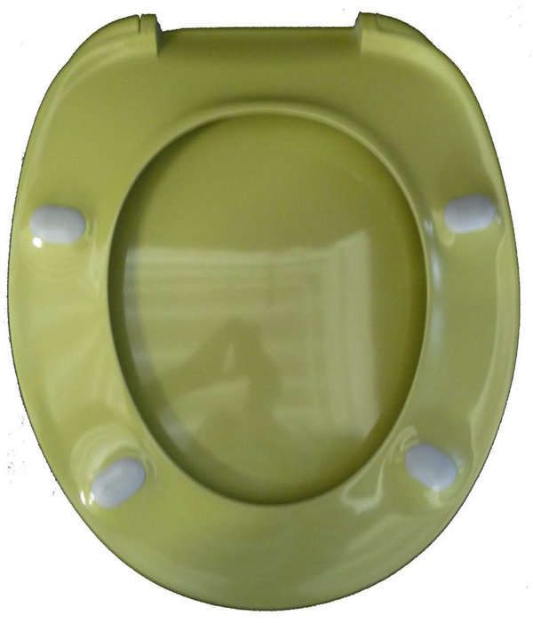 moosgrün WC-Sitz passend für Standard Ovale WCs